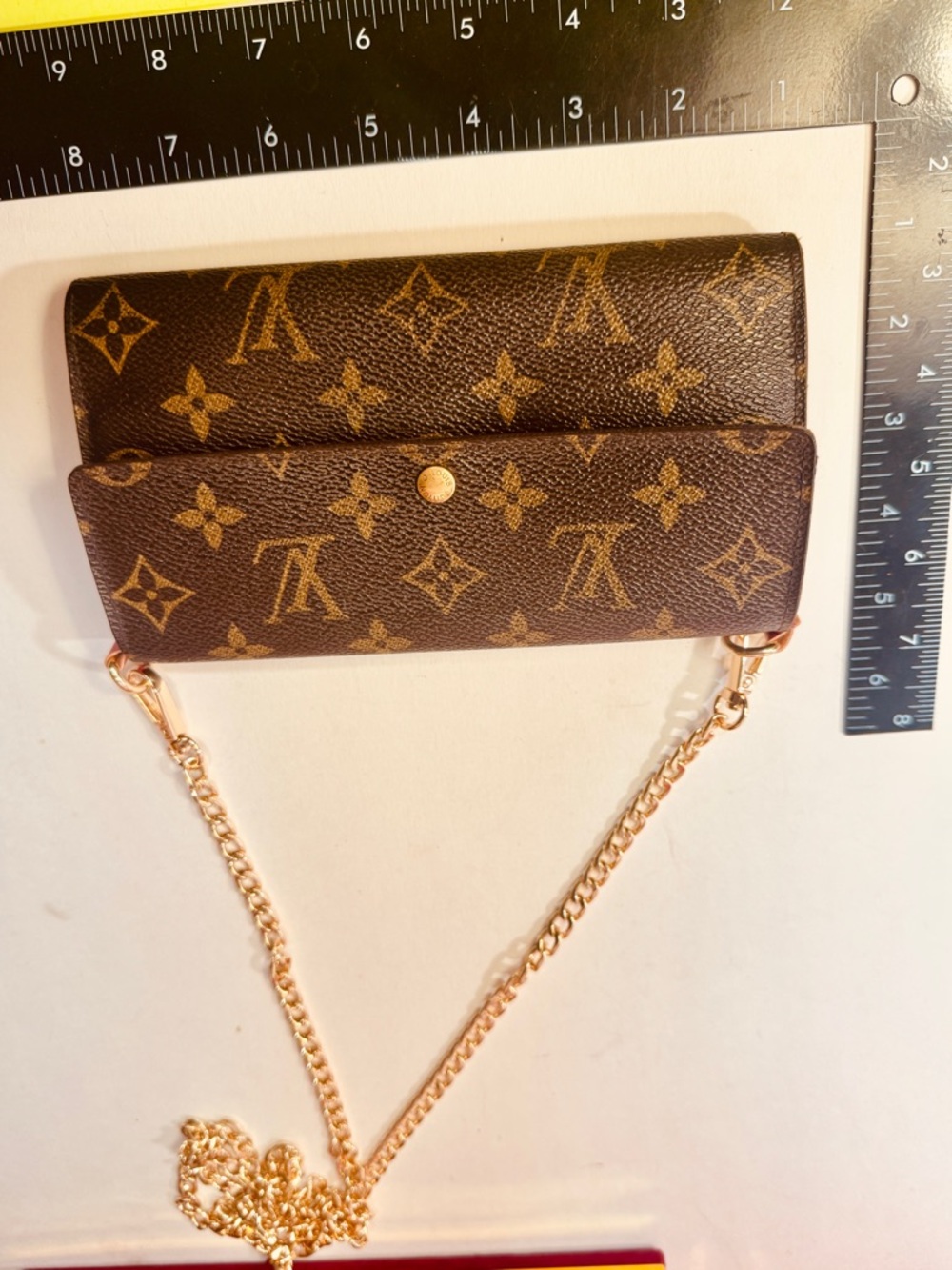 Louis Vuitton Monogram Sarah long wallet - Picture 13 of 13